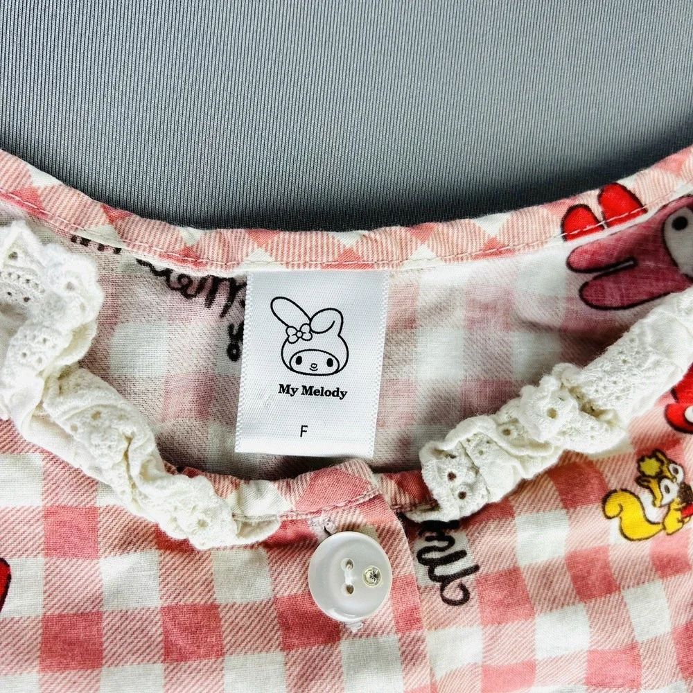 My Melody‎ Little Girls XS-S Pajama Top Shirt (Read)